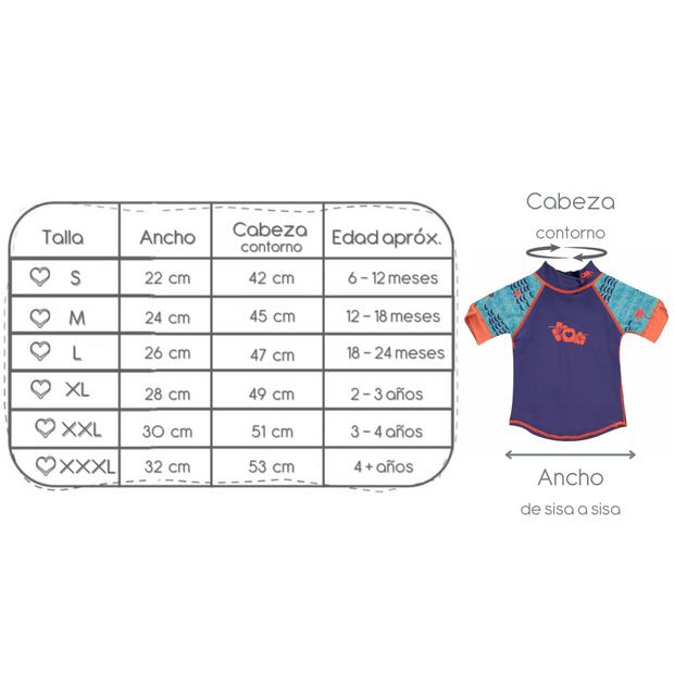 Camiseta baño UV Albatross  L