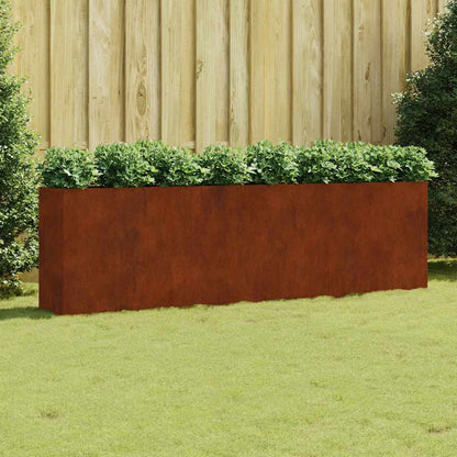 Jardinera Acero Corten 280x40x80 Cm_1