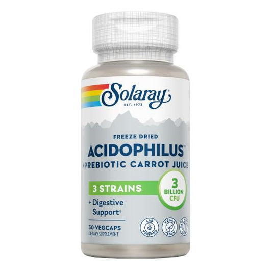 Acidophilus Solaray, 30 cápsulas