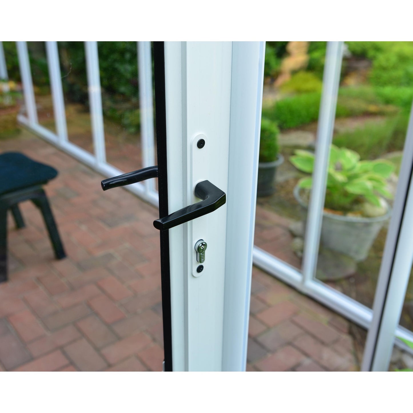 Pérgola fechada para solário 446x257 cm 