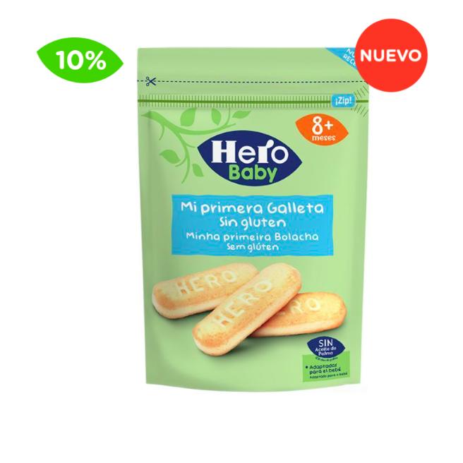 O Meu Primeiro Biscoito Sem Glúten 6 x 150 g - Hero Baby