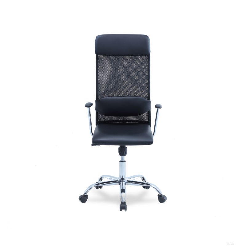 Silla De Oficina Neil Tejido, Cromado, 64 X 119 X 64_1