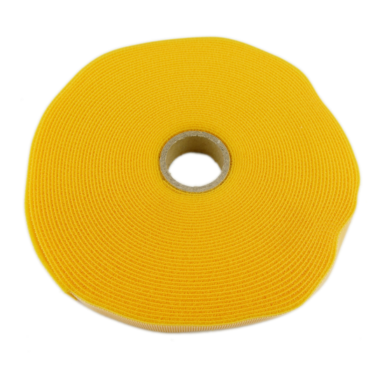 Bobina De Cinta Adherente De 20mm X 10m De Color Amarillo_0