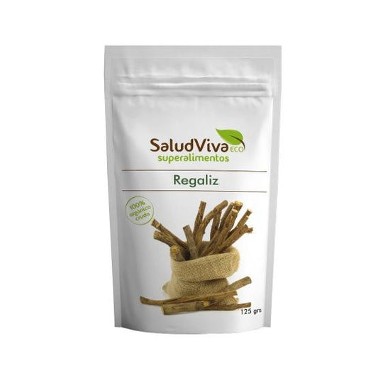 Alcaçuz em pó biológico 125 g, Salud Viva