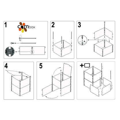 Compostor Combox 600L.