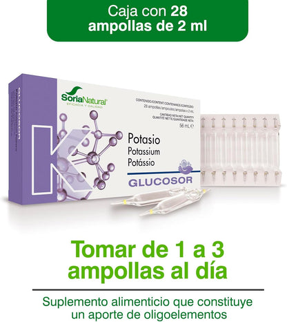 Glucosor Potássio Soria Natural 12 ampolas