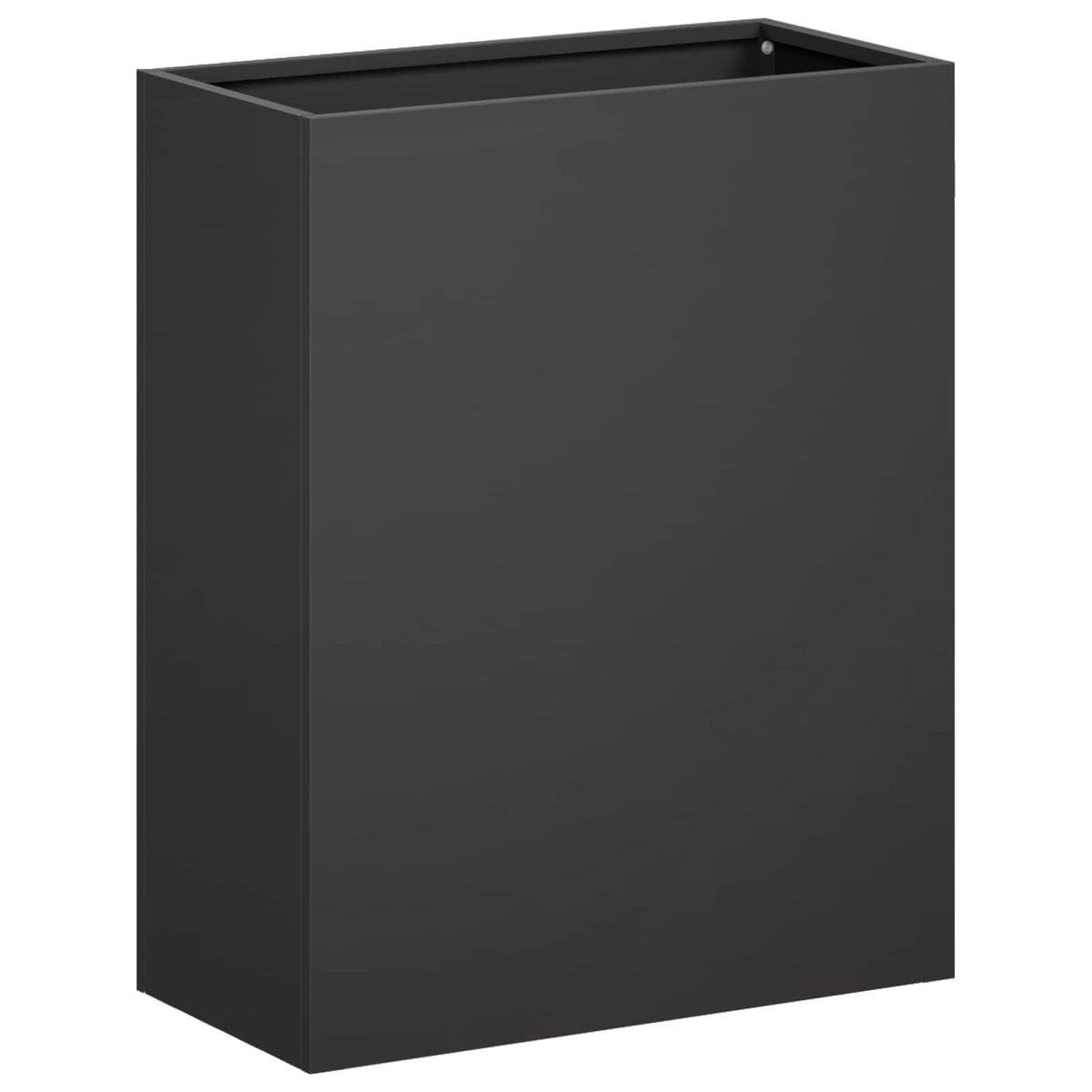 Macetero De Jardín 2 Uds. Negro 40 X 20 X 40 Cm_2