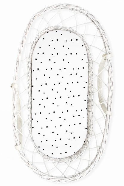 Pack 2 Bajera Capazo Algodón Black Dots-bloom_1