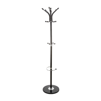 Well Home Perchero De Metal Y Para Paraguas Con 10 Perchas H.182cm_0