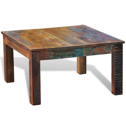 Mesa De Centro Cuadrada Madera Reciclada_2
