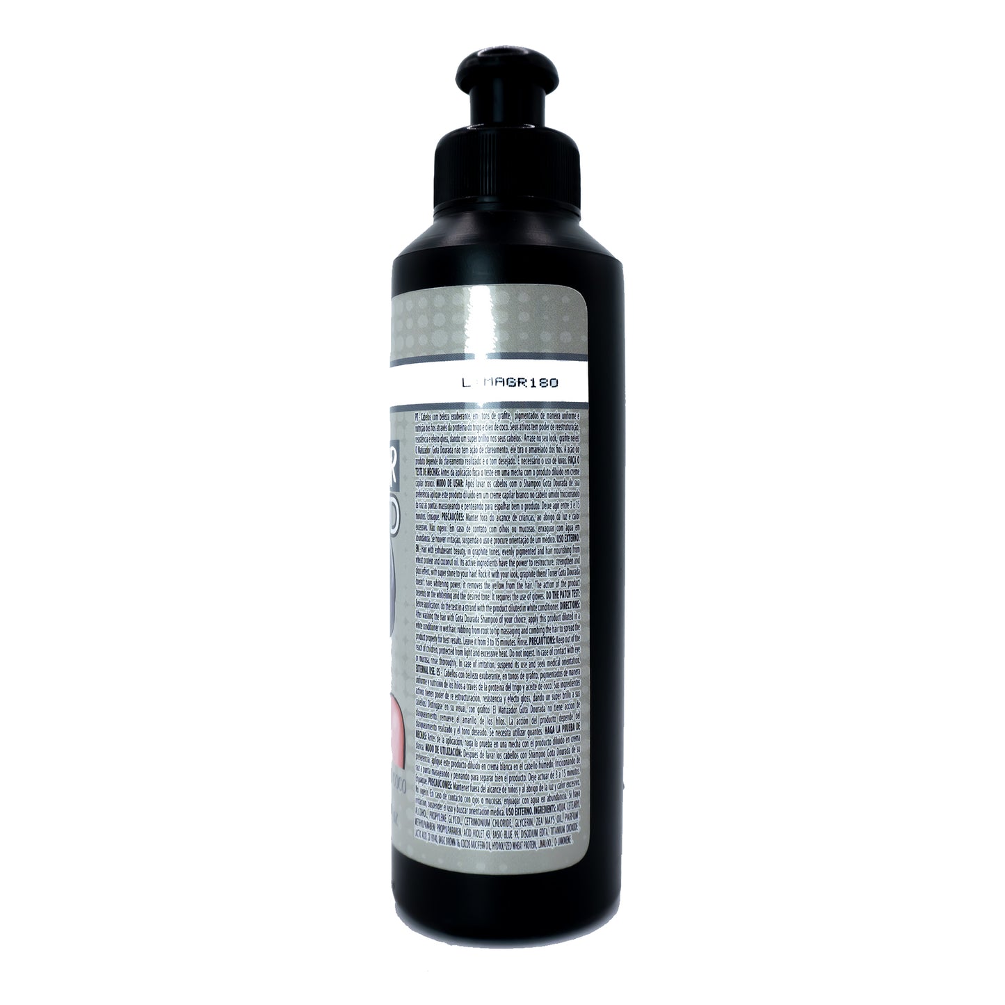 Gota Dourada Acondicionador Matizador 3d Grafite 120ml_1
