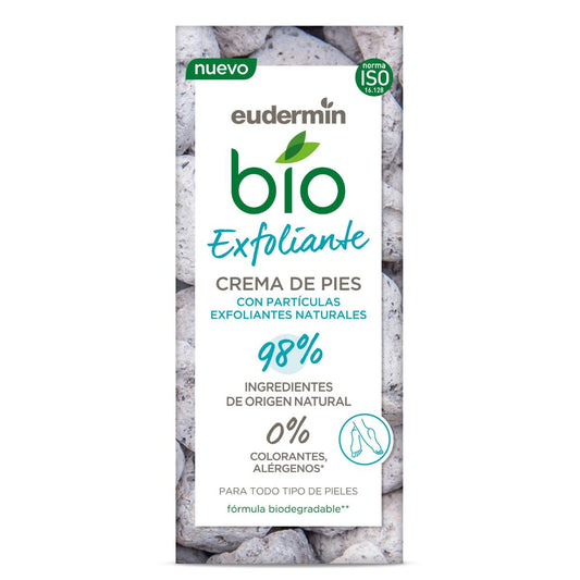 Creme Esfoliante Orgânico para Pés Eudermin 75 ml