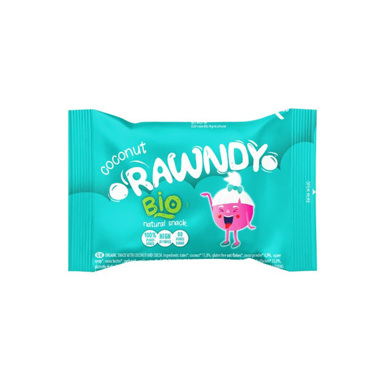 Coco Y Cacao Rawndy Raw Cookies Para Niños, Caja 12 Uds 26g ud_0