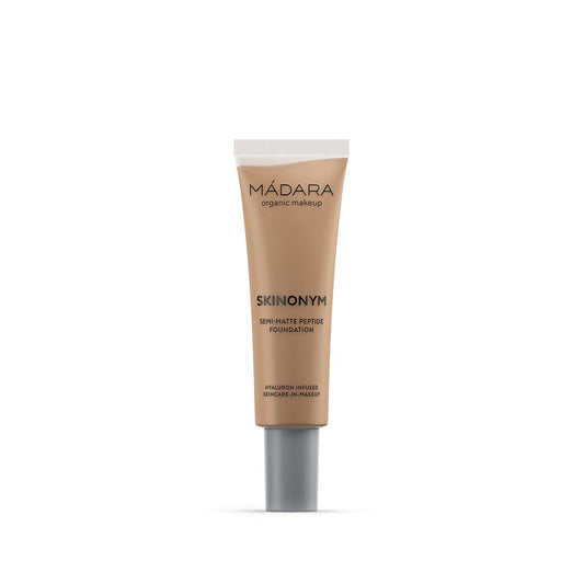 Base Peptídica Semi-Matte Skinonym #60 Olive, Mádara 30 ml