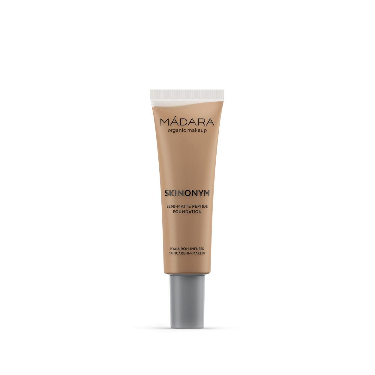 Base Peptídica Semi-Matte Skinonym #60 Olive, Mádara 30 ml