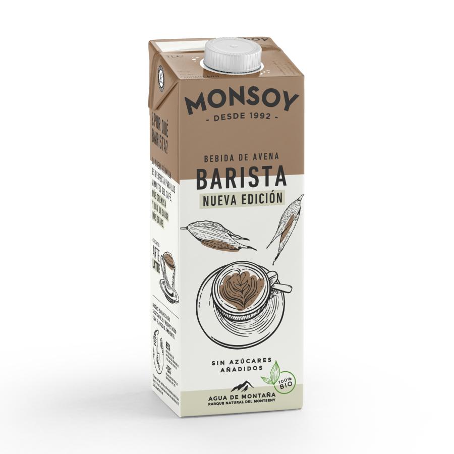 Pack de 6 Bebidas de Aveia Barista ECO Monsoy 1 L