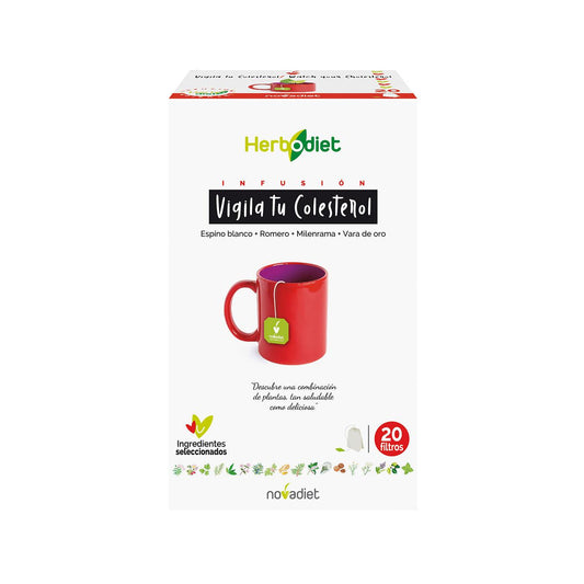 Herbodiet Controle o Colesterol, Novadiet, 20 saquetas