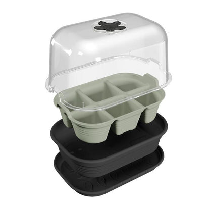 Mini estufa com canteiro e cobertura Green basics Elho S