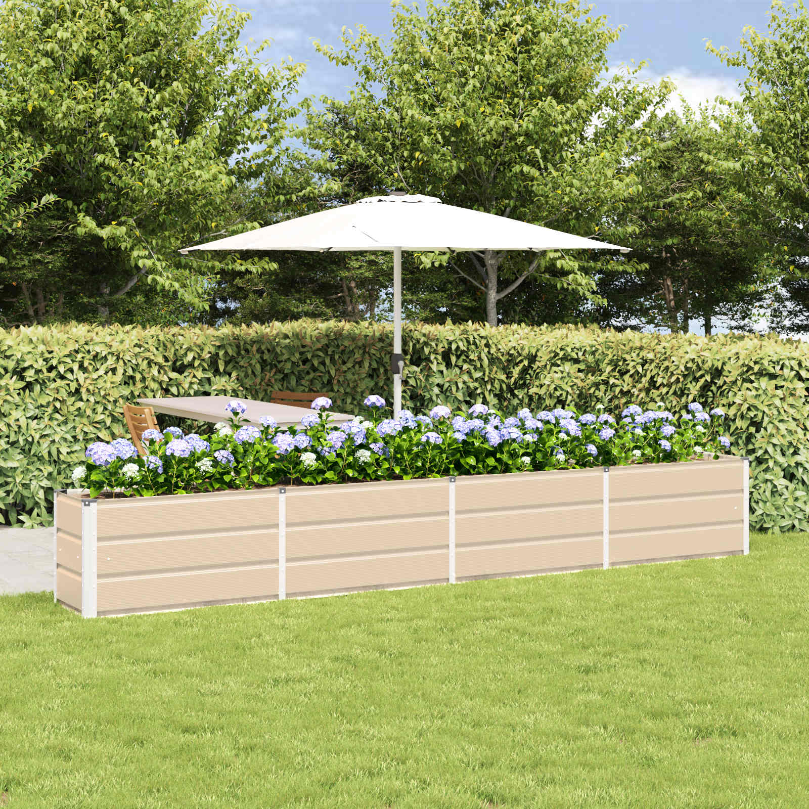 Jardinera Marfil 320 X 40 X 45 Cm Acero_1