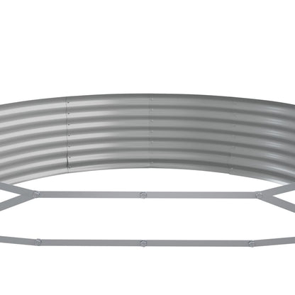 Jardinera Arriate Acero Galvanizado Gris 296x140x36cm_4