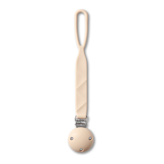 Cadena Portachupetes De Silicona Beige_0