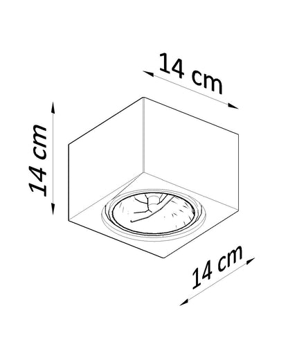Aplique De Cerámica Seida, Gu10_4