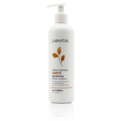 Crema Corporal Manteca de Karité Labnatur 400 ml | Nutrición Intensiva | Hidratante | Piel Seca_0