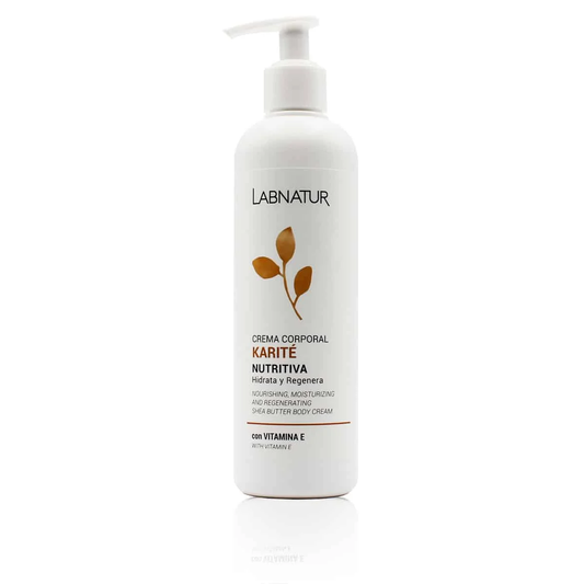 Crema Corporal Manteca de Karité Labnatur 400 ml | Nutrición Intensiva | Hidratante | Piel Seca_0