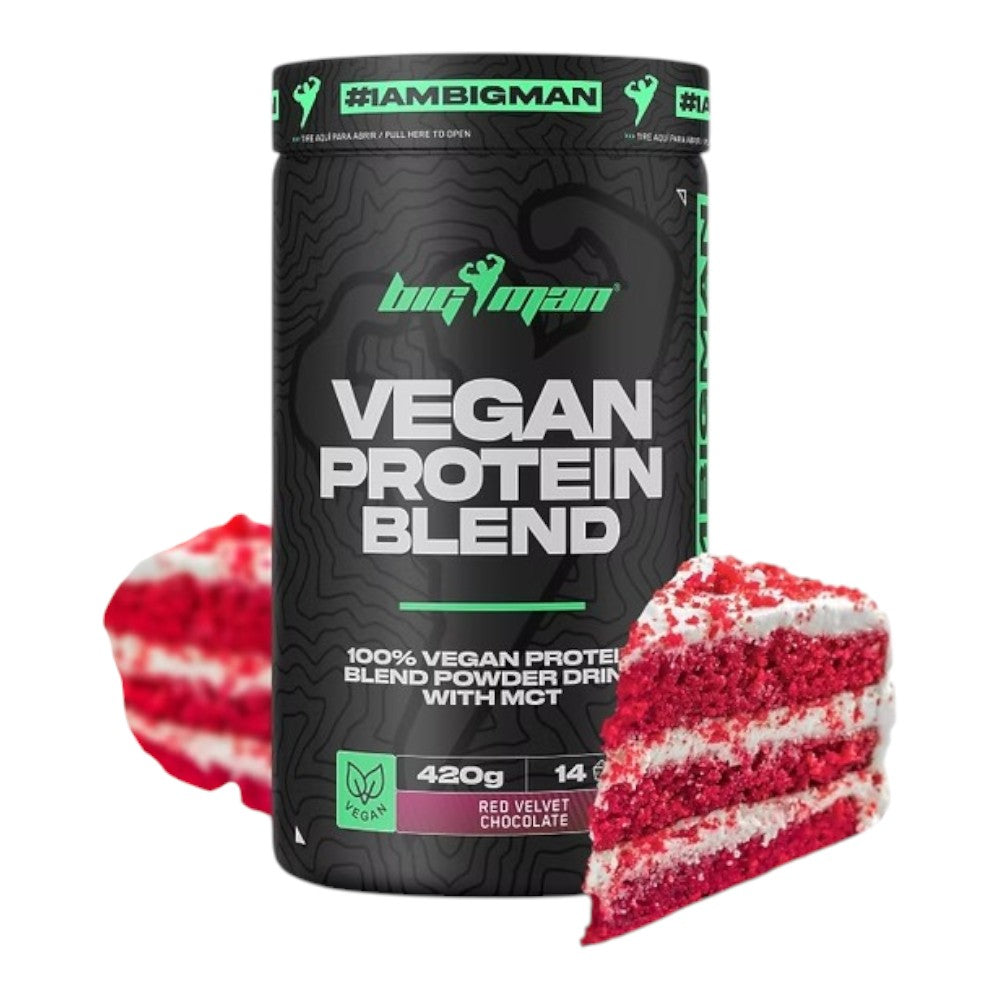 Vegan Protein Blend 420 Gr Red Velvet - Chocolate_0