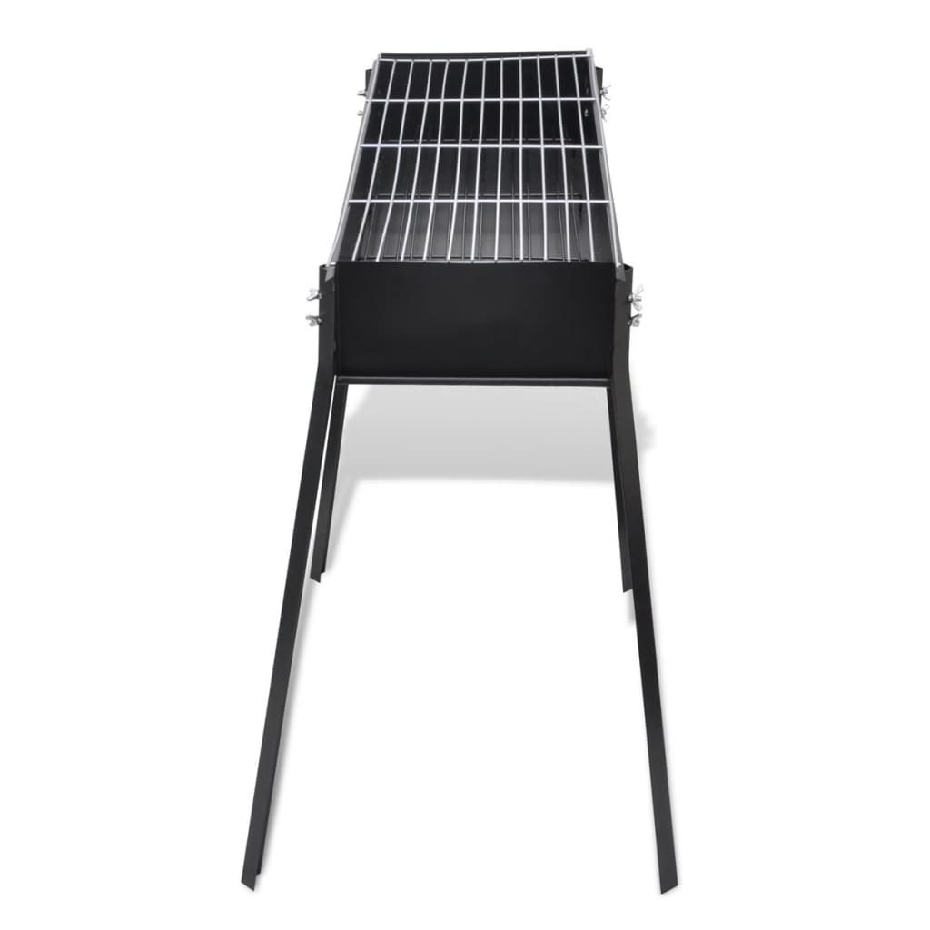 Barbacoa De Carbón Cuadrada Con Soporte / Vetonek_1