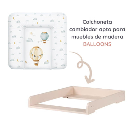Cambiador Blando Para Comoda T-m Basic Balloons_2