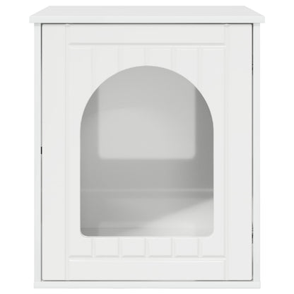 Casa Para Gatos Brillante 53 X 52 X 62 Cm Madera De Ingeniería_5