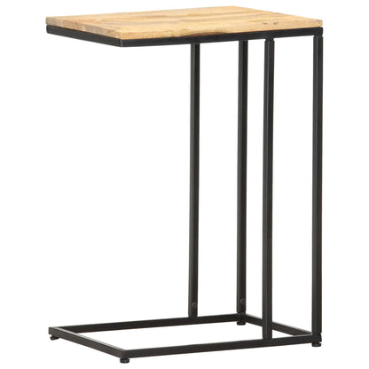 Mesa Auxiliar De Madera Maciza De Mango 35x45x65 Cm_2