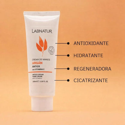 Crema de Manos Argán Labnatur 100 ml | Nutritiva | Hidratante | Manos Secas_1