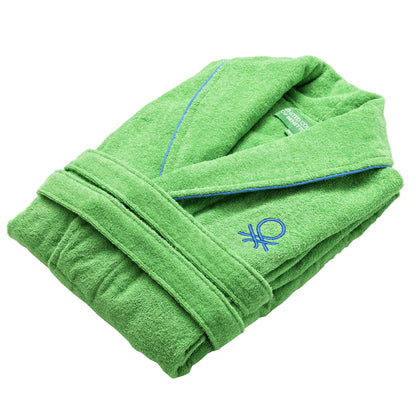 Albornoz L/xl 360gsm 100% Algodón Verde Rainbow