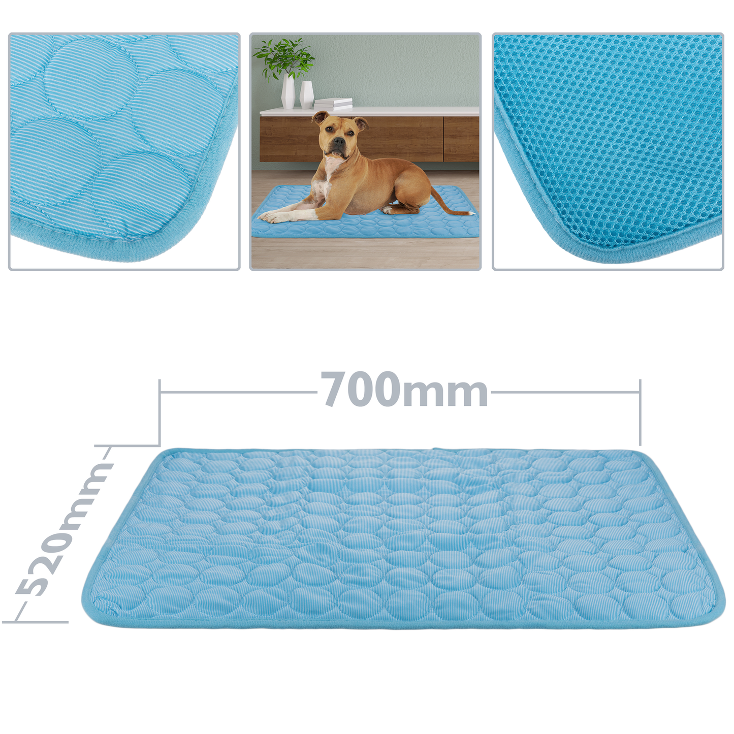 Cama Refrigerante Para Mascotas Talla L_1