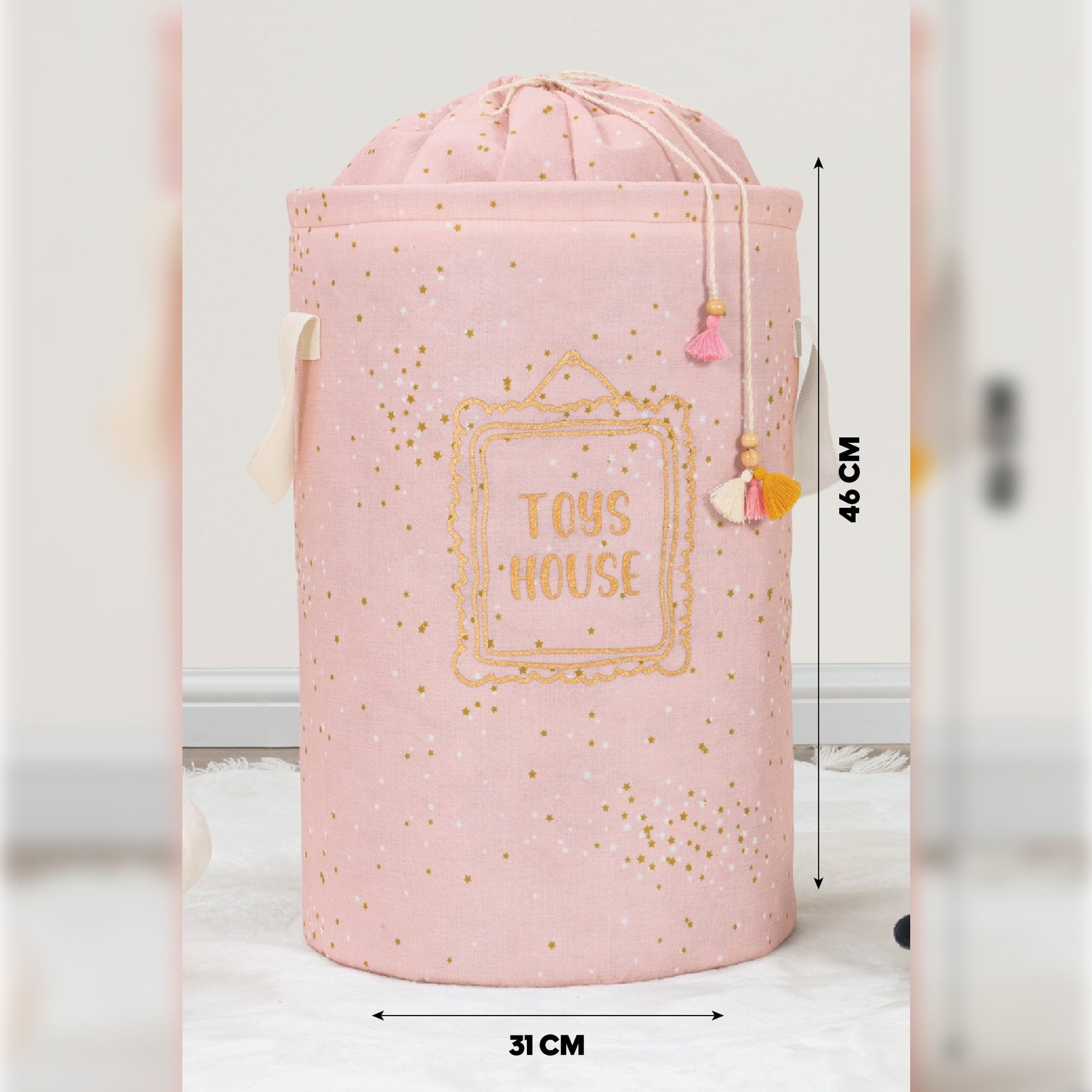 Cesta Organizadora 31x46 Rosa_1
