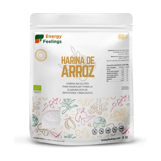 Farinha de ARROZ ECO: (1 Kg) Embalagem XXL