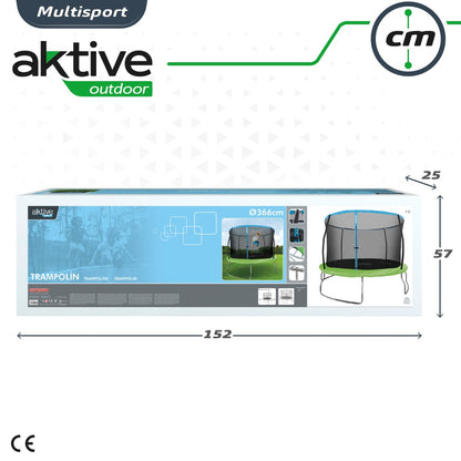 Cama Elástica Para Niños Ø366 Cm Aktive Outdoor_5