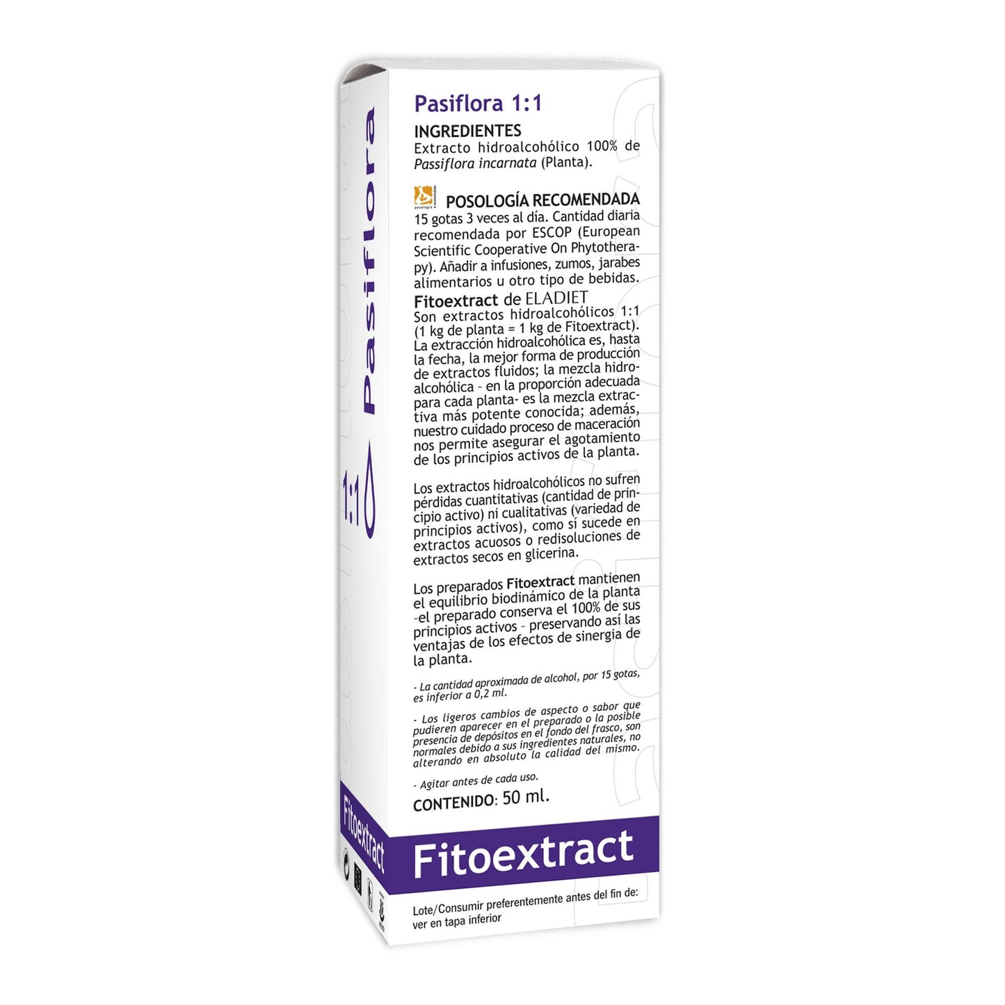 Fitoextract Maracujá, 50 ml. Eladiet