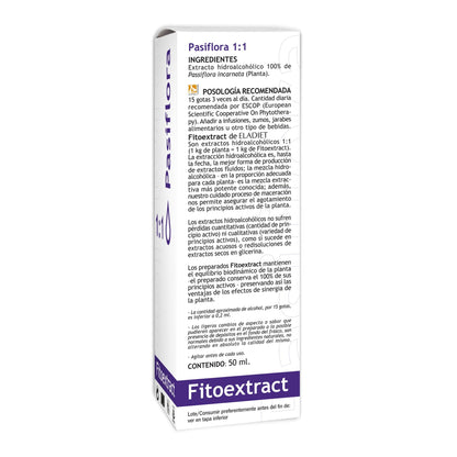 Fitoextract Maracujá, 50 ml. Eladiet