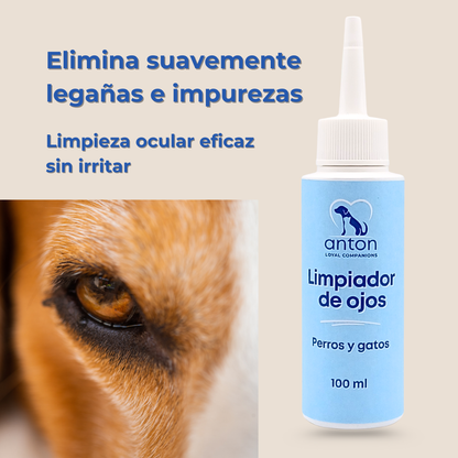 Limpiador natural para la higiene ocular de perros y gatos – 100 ml_1