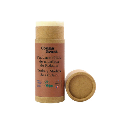 Perfume Sólido Amaderado Y Especiado Con Manteca De Kokum - Tonka Y Madera De Sándalo_0