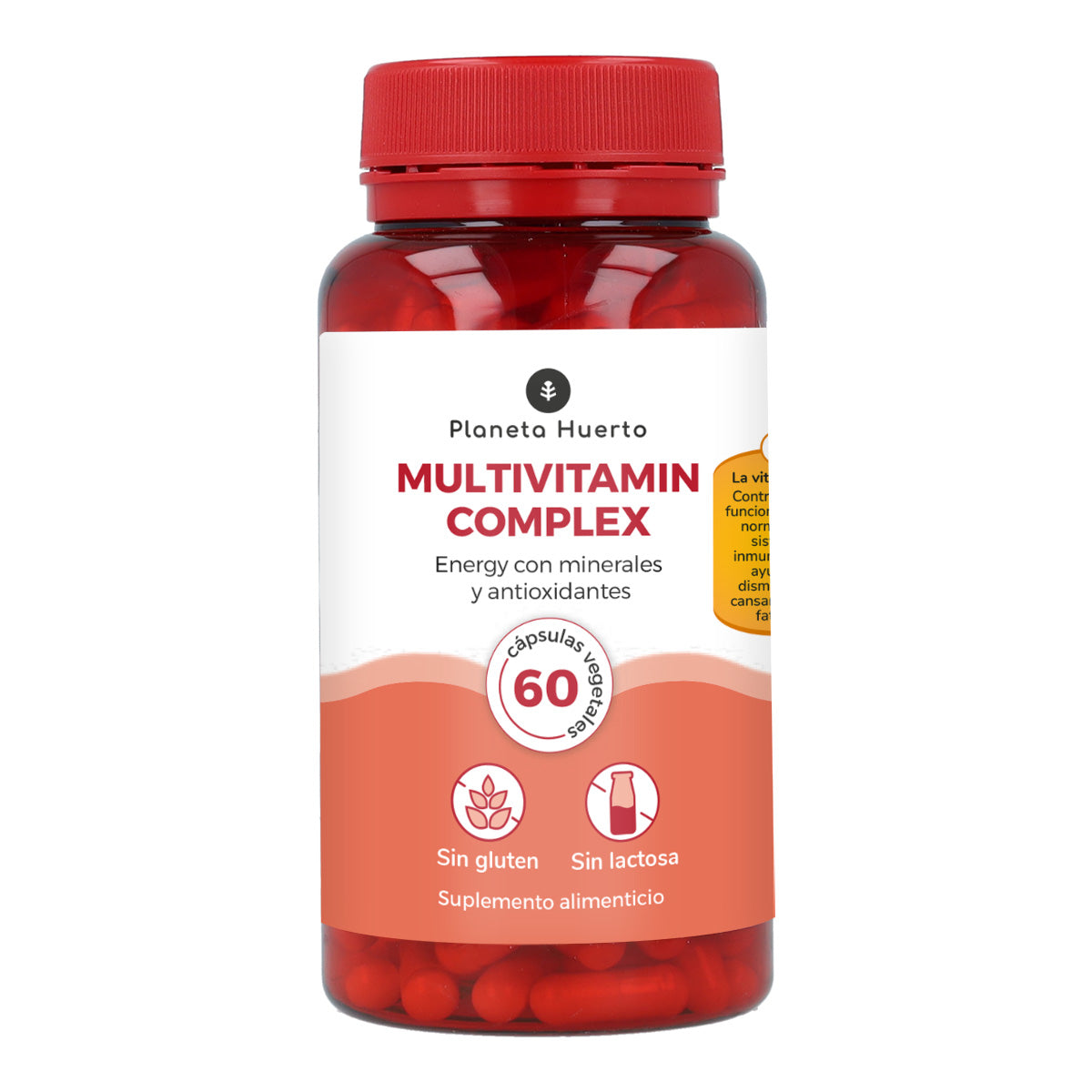 Complexo Multivitamínico Planeta Huerto 60 Cápsulas