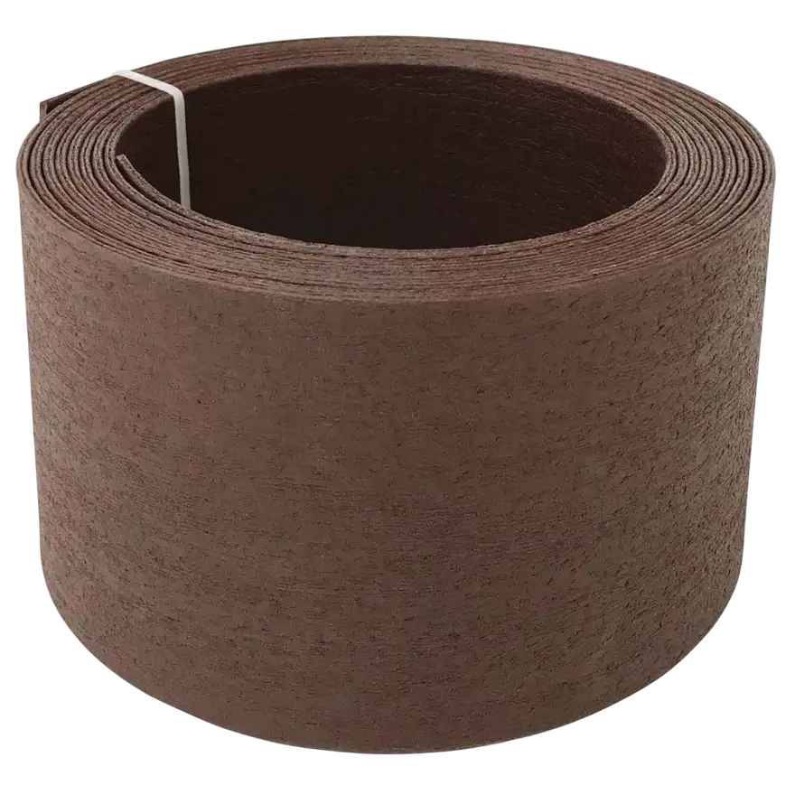 Borda flexível com pinos castanhos 5 m Verdemax