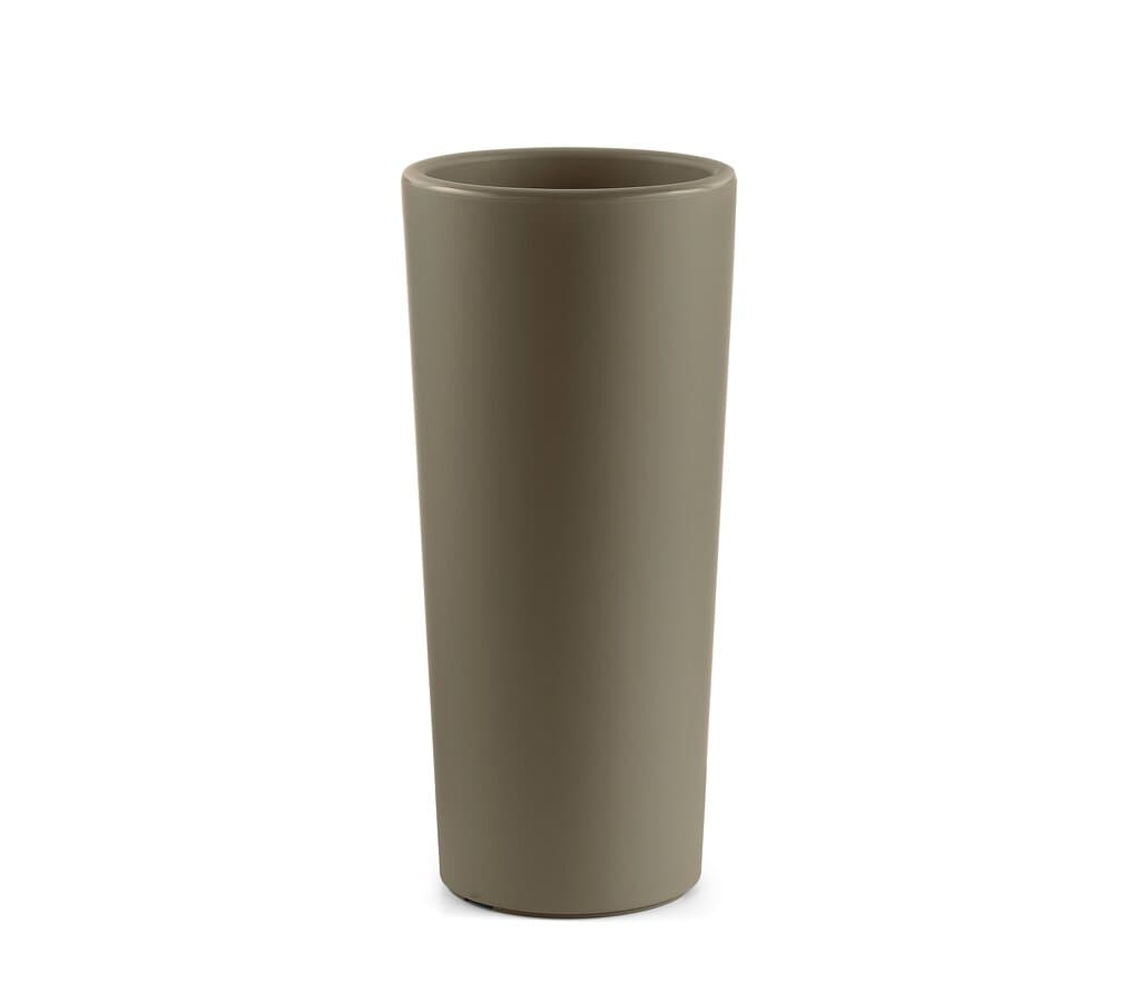 Veca Macetero Plástico Redondo Taupe 100 Cm_0