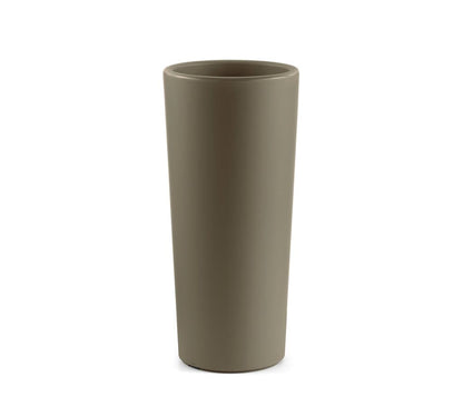 Veca Macetero Plástico Redondo Taupe 100 Cm_0