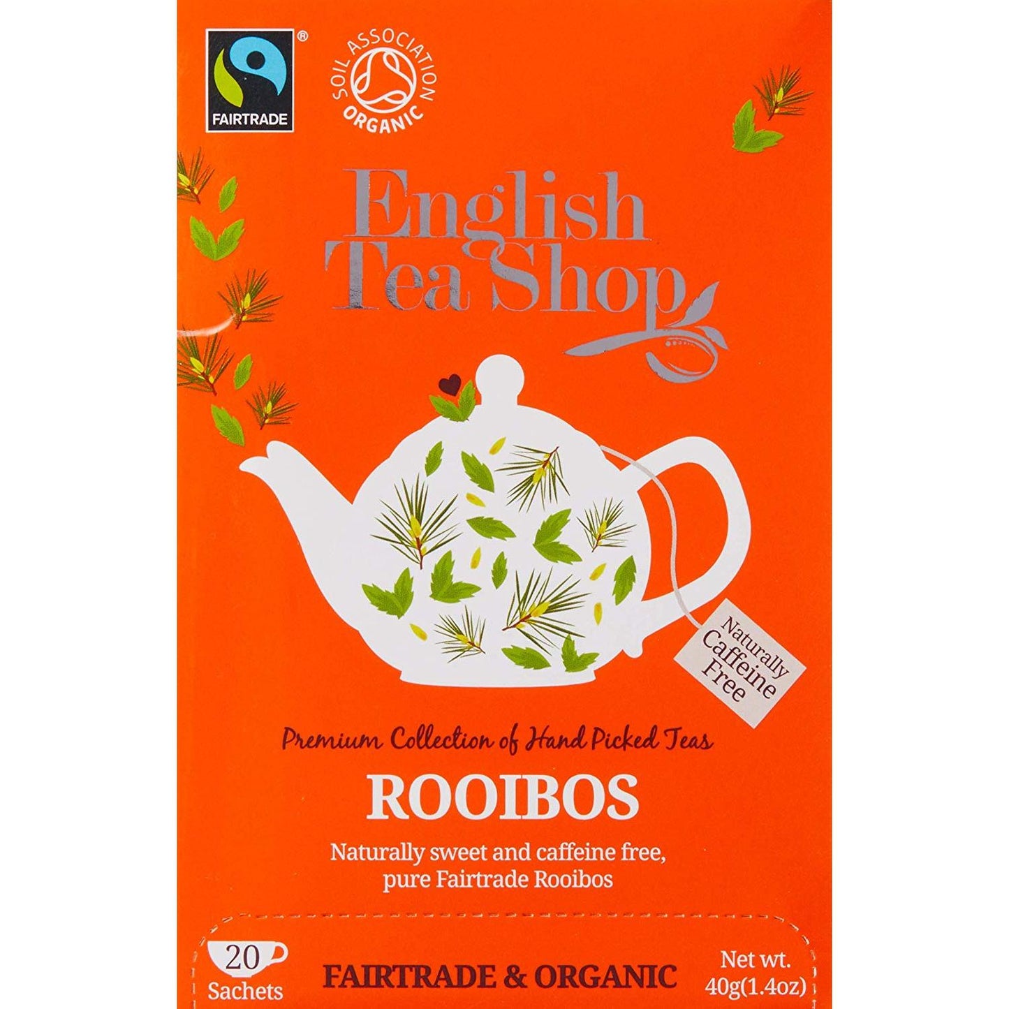 Chá Rooibos Biológico 40g