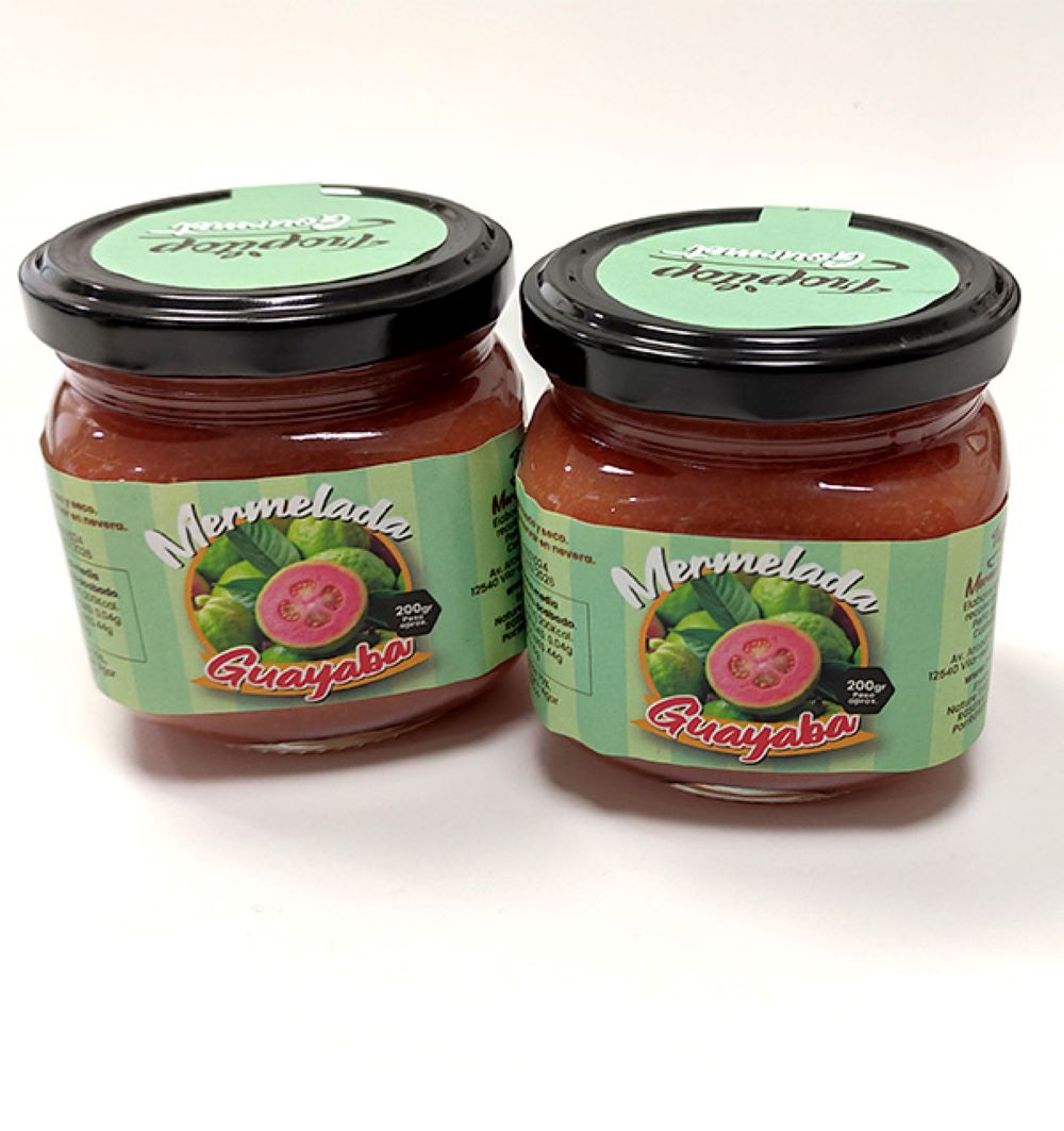 Mermelada De Guayaba Artesanal 4 Botes Tropitop_0