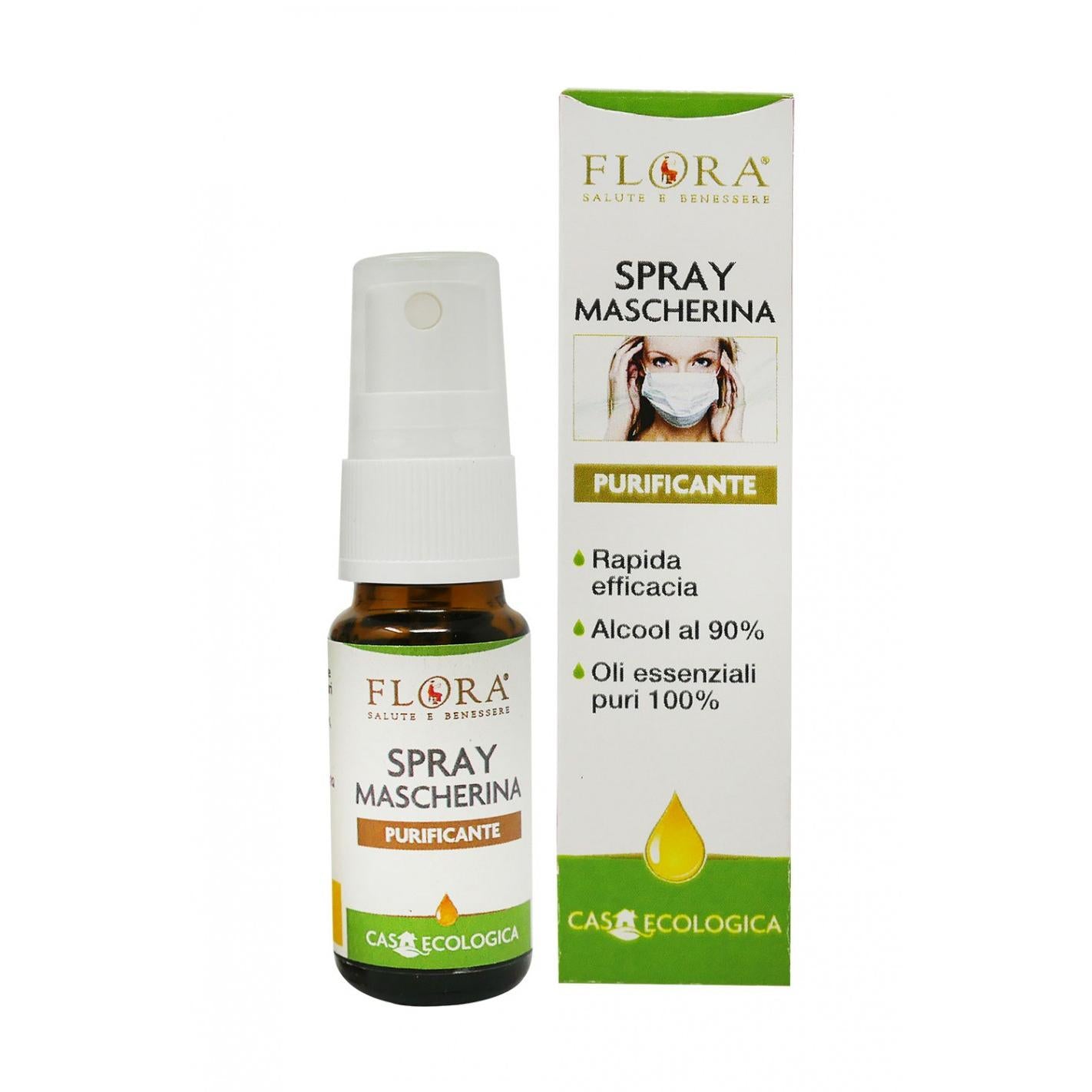 Spray higienizante para máscaras Flora 30 ml